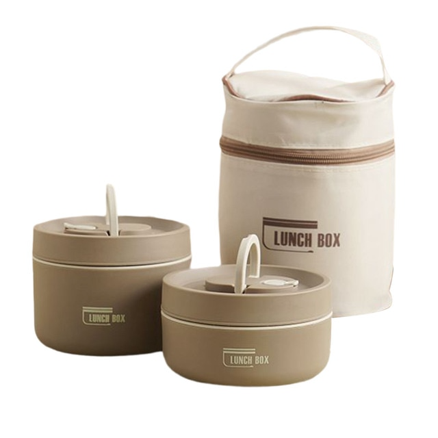 Thermos alimentaire en acier inoxydable 420 ml et 620 ml, étanche pour l'école