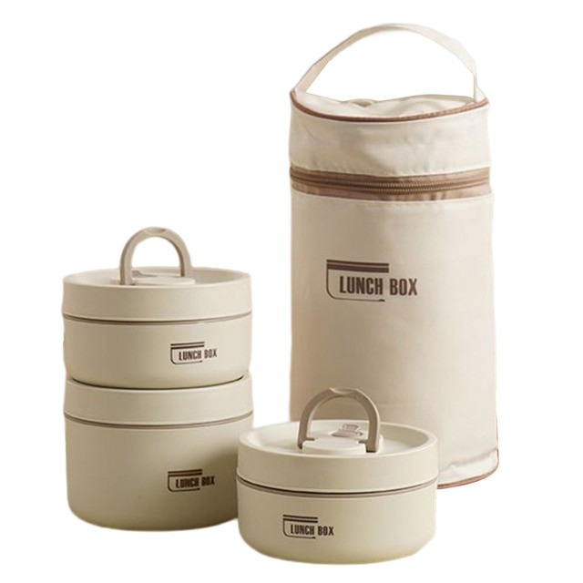 Thermos alimentaire en acier inoxydable 420 ml et 620 ml, étanche pour l'école