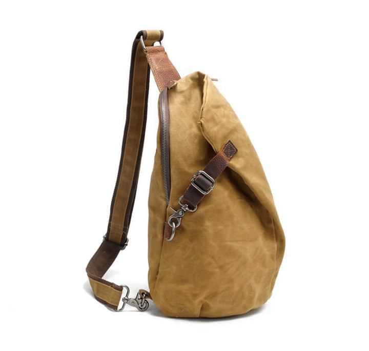 Sac à bandoulière en toile imperméable, usage quotidien et voyage, unisexe, été 2026