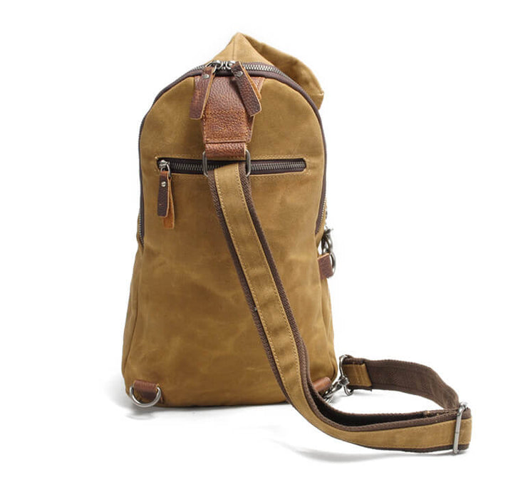 Sac à bandoulière en toile imperméable, usage quotidien et voyage, unisexe, été 2026