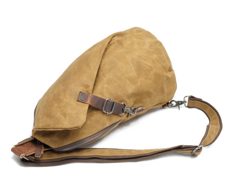 Sac à bandoulière en toile imperméable, usage quotidien et voyage, unisexe, été 2026