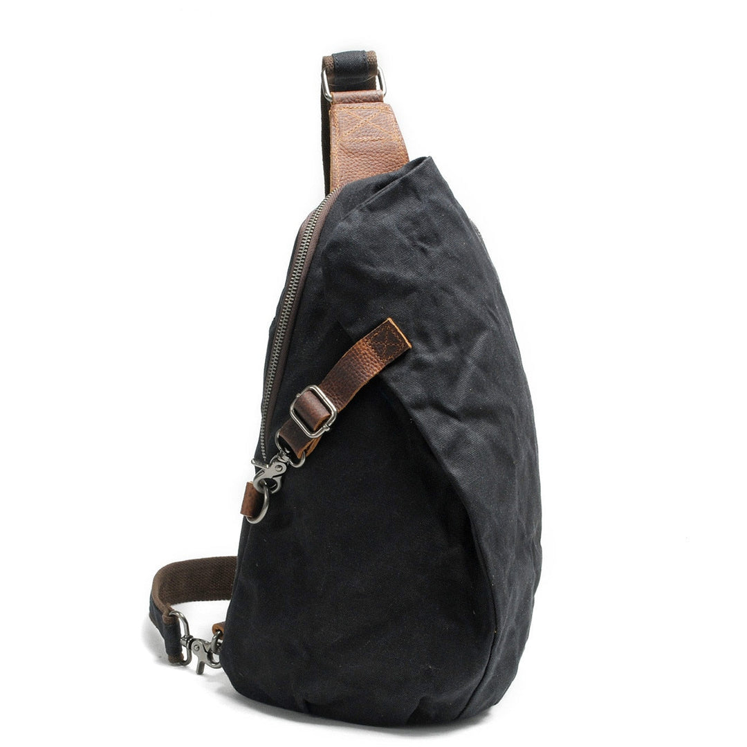 Sac à bandoulière en toile imperméable, usage quotidien et voyage, unisexe, été 2026
