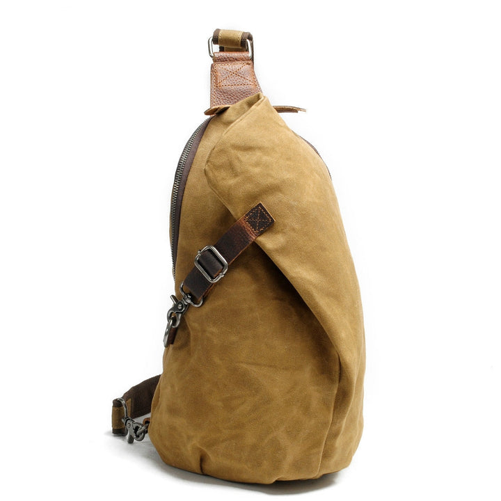 Sac à bandoulière en toile imperméable, usage quotidien et voyage, unisexe, été 2026