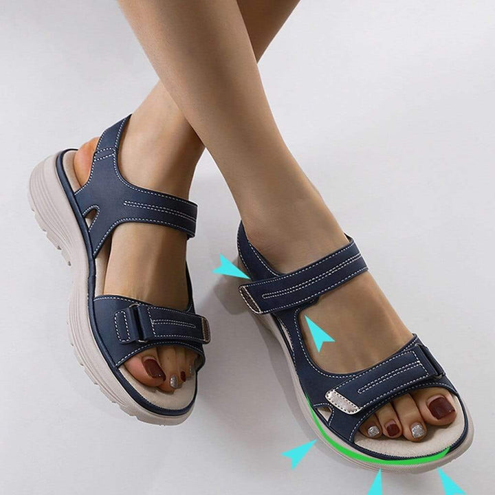 Nathalie - Sandalias de verano para mujeres, elegantes y ergonómicas, con confort supremo